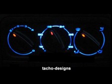 Blaue Heizungsblende VW Golf 3