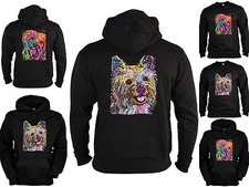 Yorkshire Terrier Sweater - Kapuzensweater - Zip Hoodie Hunderassen Yorkie Neon