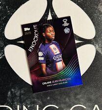 2022-23 Topps Knockout Women’s CL - Oriane Jean-Francois Purple Parallel #/25