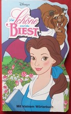 Walt Disney Die Schöne und das Biest mit kleinem Wörterbuch Belle Philippe Prinz