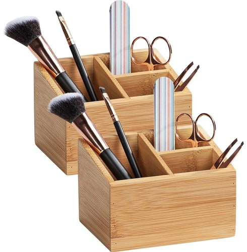 Wenko 2er set bambus - bambus, organizer