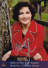 Claudia STANGL - Musical, "Rebecca", Original-Autogramm!