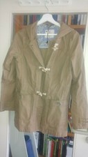 CAMPUS BY MARC O'POLO Parka Jacke, beige, mit Kapuze, 34 XS, wie neu