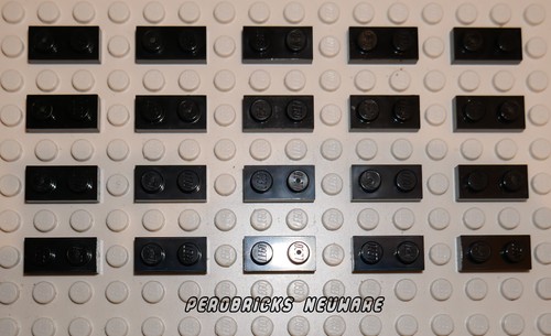 Lego basic platten 1x2 - lego,