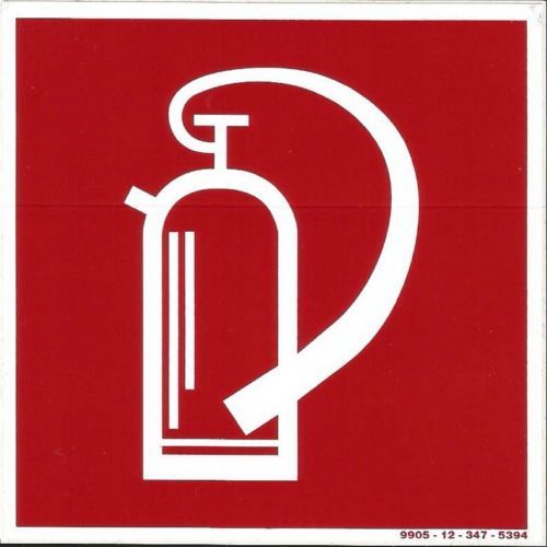 Aufkleber feuerlöscher - aufkleber,