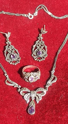 Jugendstil schmuck set antik - schmuck,