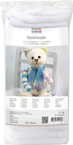 Hobby time bastelwatte weiß - time,
