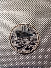 Medaille/Münze Titanic