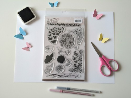 Clearstamps schmetterlinge und - clearstamps/schmetterlinge,