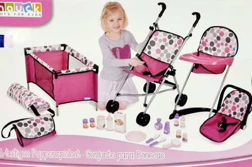 Hauck 21tlg puppenspielset - hauck, 21tlg.puppenspielset