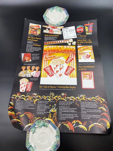 Vintage coca cola kino plakat - vintage, coca-cola