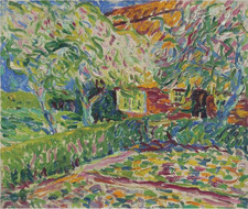 Erich Heckel Blossoming Apple