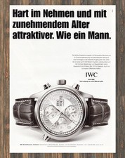 IWC No. 3713 Spitfire - Reklame Werbeanzeige Original-Werbung 2004