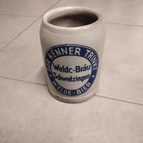 Alter bierkrug l welde - bierkrug, 1/2