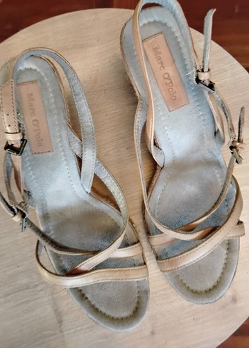 Marc polo sandaletten wedge - o,