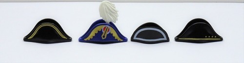 Zweispitz garde schwarz blau - zweispitz,