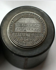 Historischer Präge Stempel Stadtmuseum Werne 25 Jahre 1987 Siegel Unikat Münze T