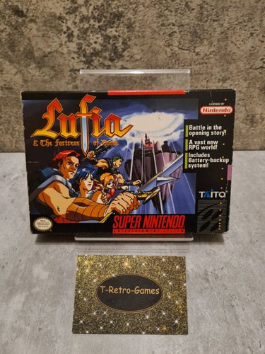 Snes super nintendo lufia - super, &