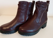 MEDICUS Winter-DAMENSTIEFEL  warm gefüttert Gr:  38 Uk: 5  Bordeauxrot