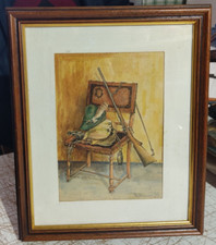 Wandbild Aquarell handgemalt