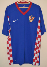 Kroatien Nike 2007-2009 Auswärtstrikot Größe XXL Herren GB 47/48
