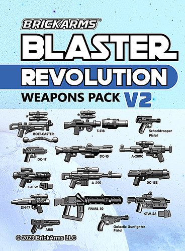 Brickarms blaster pack - blaster,