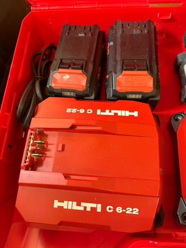 Hilti ladegerät 2 akkus - ladegerät, +