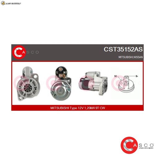 Starter cst35152as für nissan - cst35152as,
