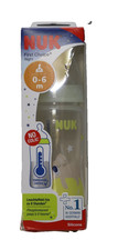NUK First Choice+ Night Babyflasche | 0–6 Monate | Leuchtet im Dunkeln |