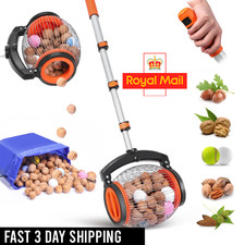 Nusssammler großer Käfig Walnusspflücker oberer Walzenmutternsammler mit 2 Dumping