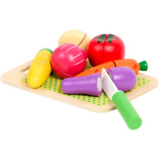 Holz Schneideset Lebensmittel