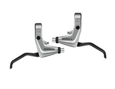 Shimano Bremshebel SET BL-T4000 links+rechts V-Brake silber Bremsgriff 2-Finger