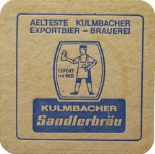 ALTER BIERDECKEL Kulmbacher