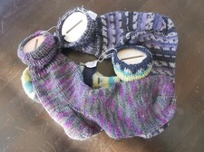 gestrickter Sparstrumpf