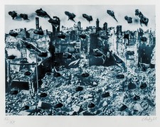 Günther Uecker handsigniert