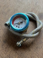 Öldruckanzeige Öldruckmanometer Traktor Oldtimer + Öldruckleitung 10 mm Öse