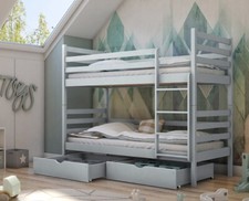 Hochbett Nemo Doppelbett Kinderbett Jugendbett Bett Schubladen Kinderzimmer