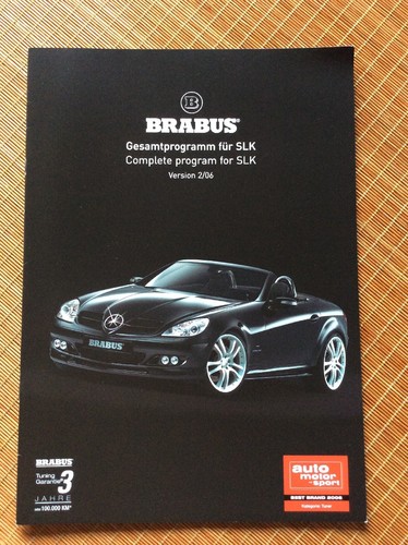 Brabus gesamtprogramm slk - gesamtprogramm,
