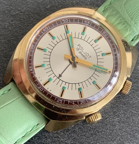 70er jahre poljot armbanduhr - jahre,