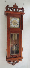 Jugendstil Doppelgewicht Wien Regler Wanduhr Junghans 