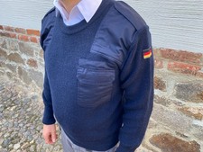 Original BW Bundeswehr Marine Outdoor Pullover   S-XXXXL 46-64 dunkelblau