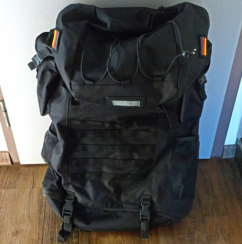 Schwarzer backpacking - schwarzer,