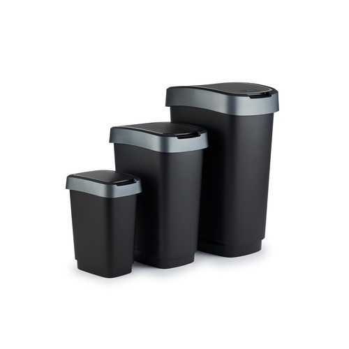 Rotho set 3tlg abfalleimer - set., 3tlg.