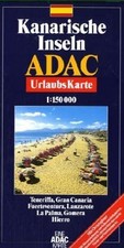 Adac karte kanarische inseln - kanarische,
