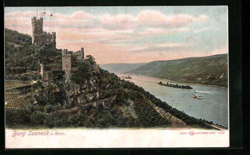 Niederheimbach burg sooneck - niederheimbach,,