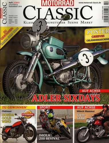 Zeitschrift motorrad classic - zeitschrift,