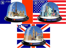 3 D Ansichtskarte Schneekugel