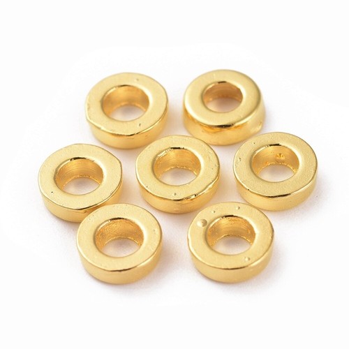 Metallperlen 6mm spacer - 6mm,