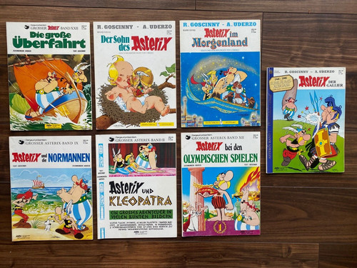 Asterix comic hefte konvolut - asterix,