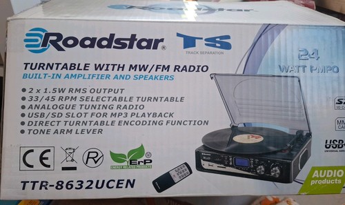 Roadster plattenspieler usb - roadster,